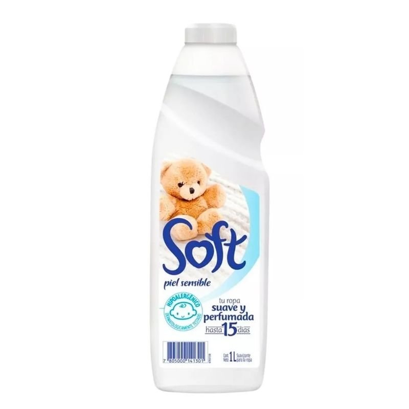 Suavizante Soft Piel Sencible Botella 1 Litro